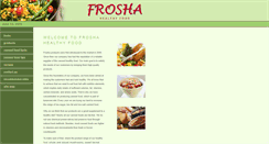 Desktop Screenshot of frosha.com